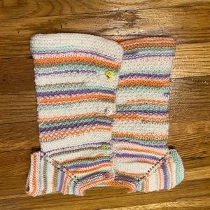 Hand knit baby sweater